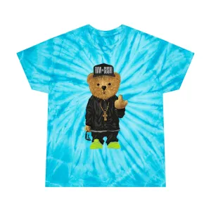 Raw Sushi "FU bear" Tie-Dye Tee, Cyclone