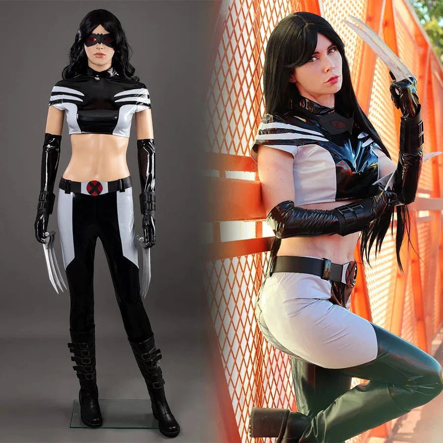 【READY TO SHIP】Wolverine X-Force X-23 Laura Kinney Cosplay Costume FY0080
