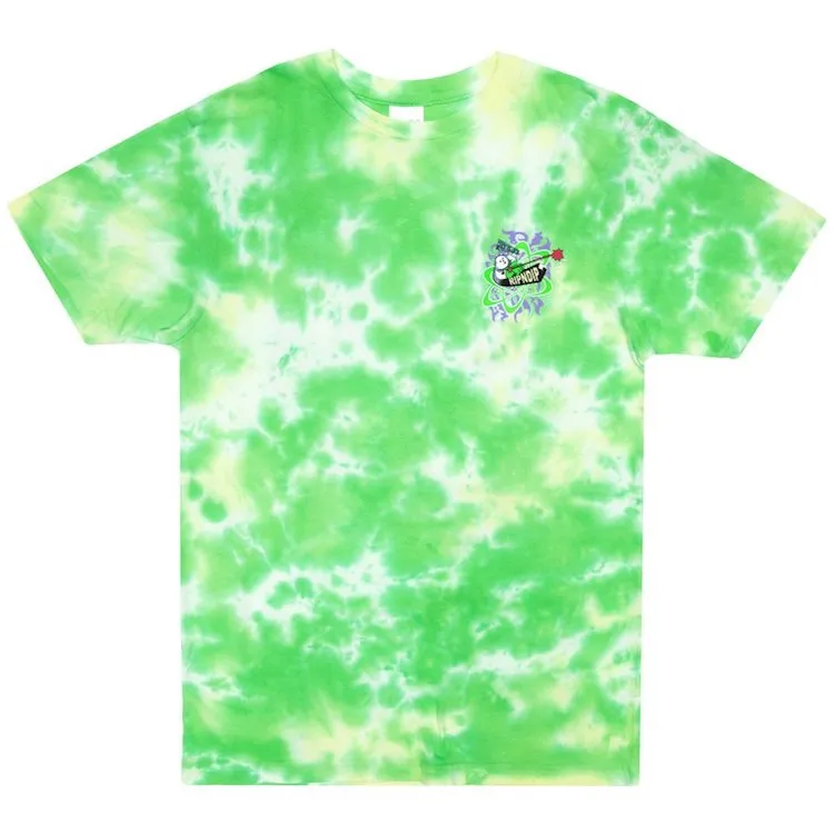 RIPNDIP Astronomic T-Shirt Green Lightning Wash