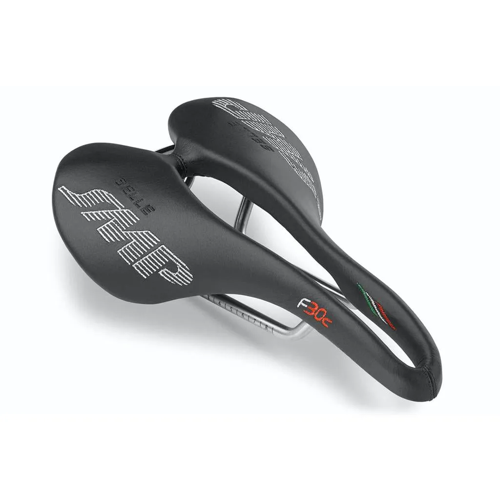 Selle SMP F30c Saddle - CroMo Rails - Black