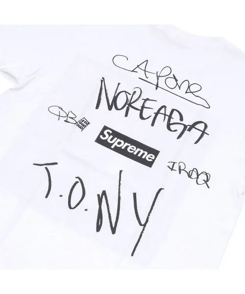 Supreme Capone & Noreaga Tee - White
