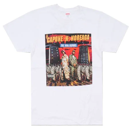 Supreme Capone & Noreaga Tee - White