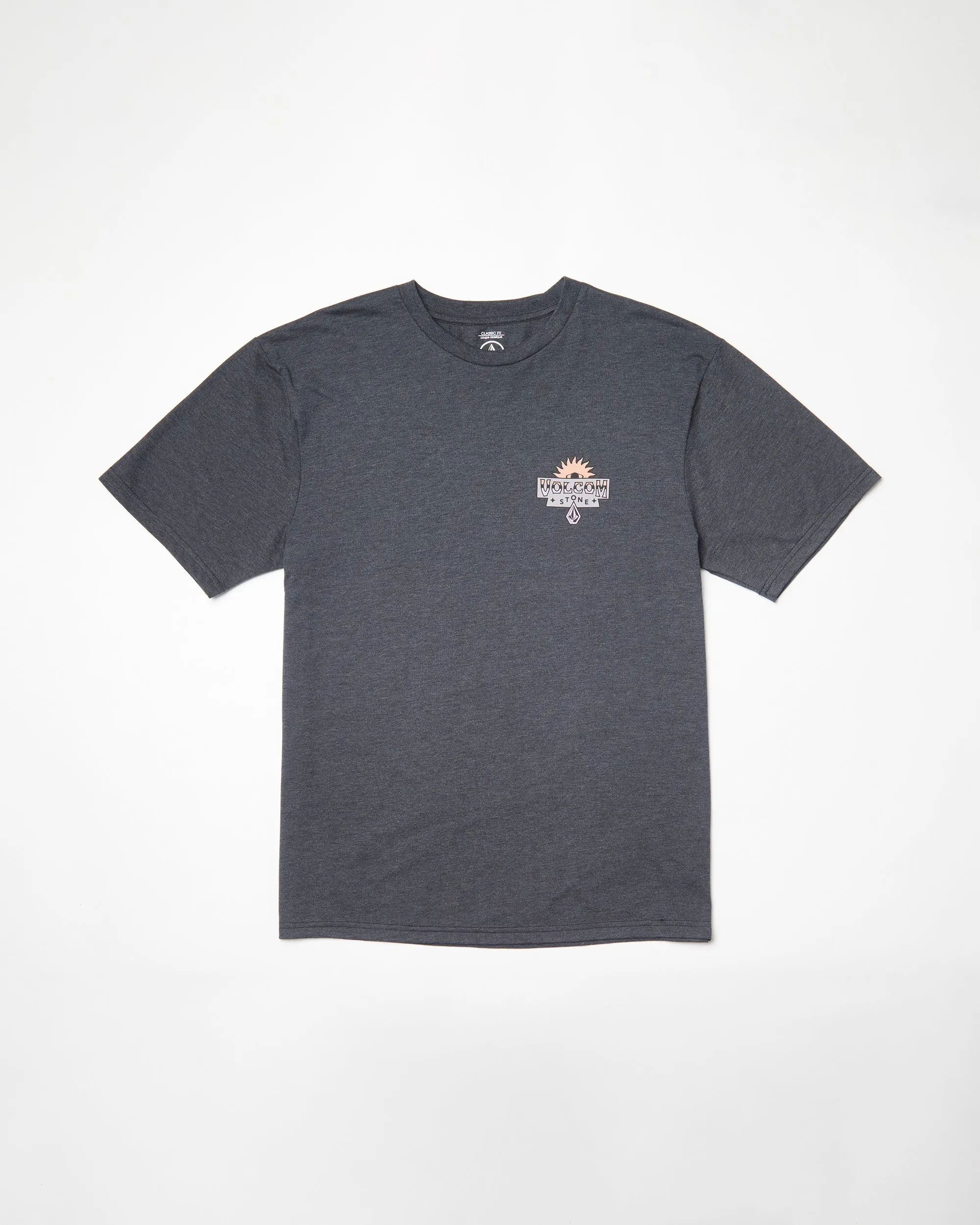 Sure Thing T-shirt - HEATHER BLACK