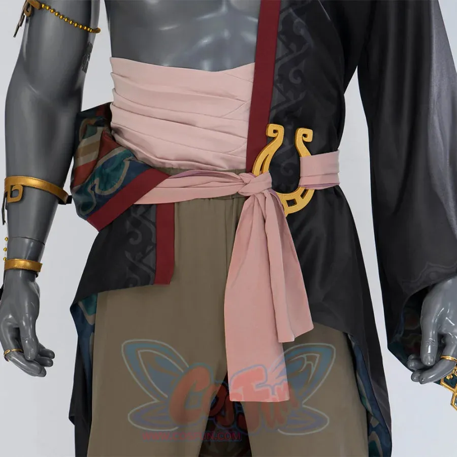 The Legend of Zelda: Tears of the Kingdom Ganondorf Cosplay Costume/Wig C08190