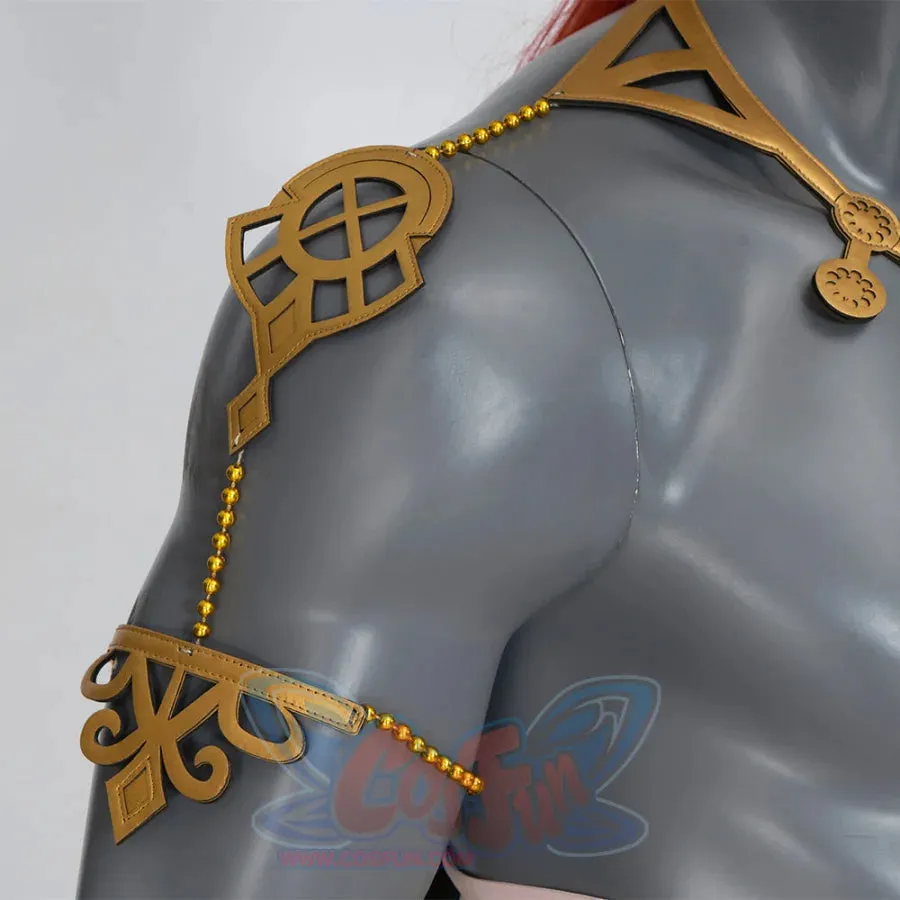 The Legend of Zelda: Tears of the Kingdom Ganondorf Cosplay Costume/Wig C08190