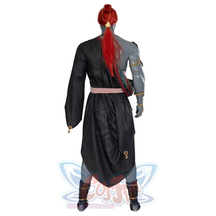 The Legend of Zelda: Tears of the Kingdom Ganondorf Cosplay Costume/Wig C08190