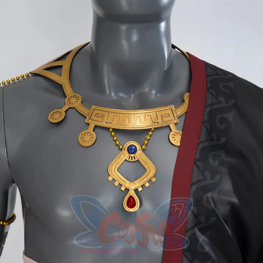 The Legend of Zelda: Tears of the Kingdom Ganondorf Cosplay Costume/Wig C08190