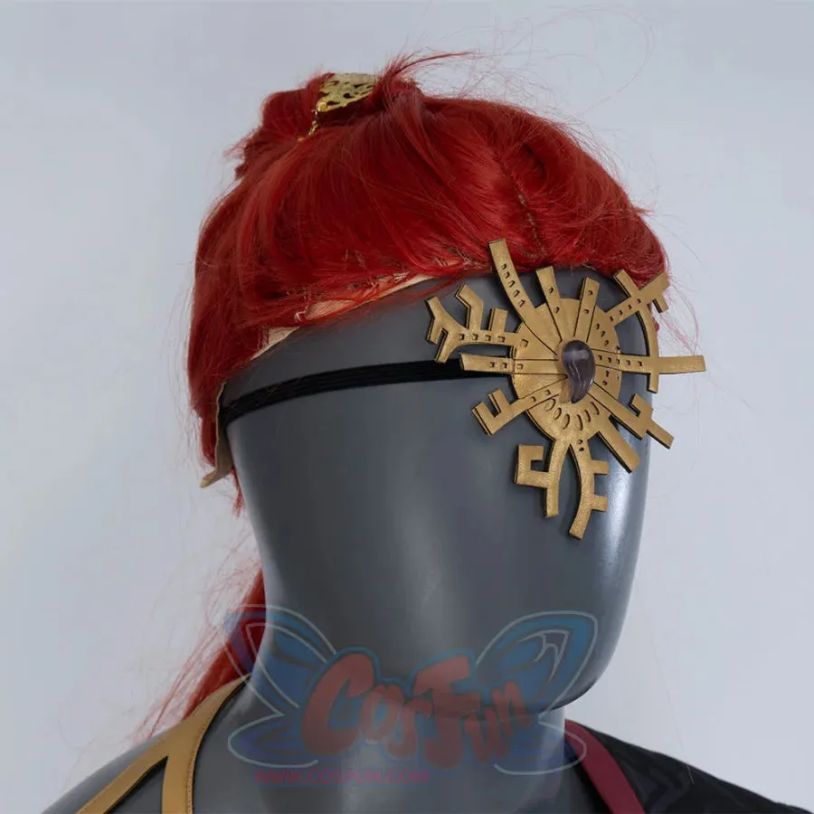 The Legend of Zelda: Tears of the Kingdom Ganondorf Cosplay Costume/Wig C08190