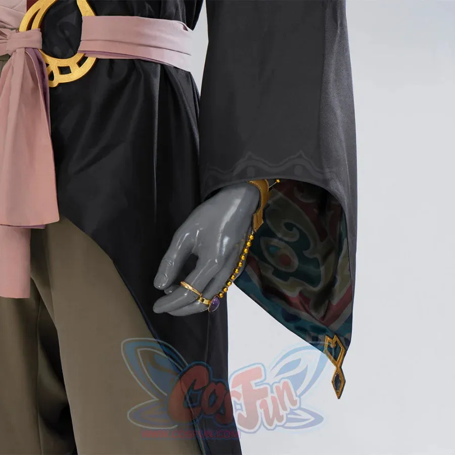 The Legend of Zelda: Tears of the Kingdom Ganondorf Cosplay Costume/Wig C08190