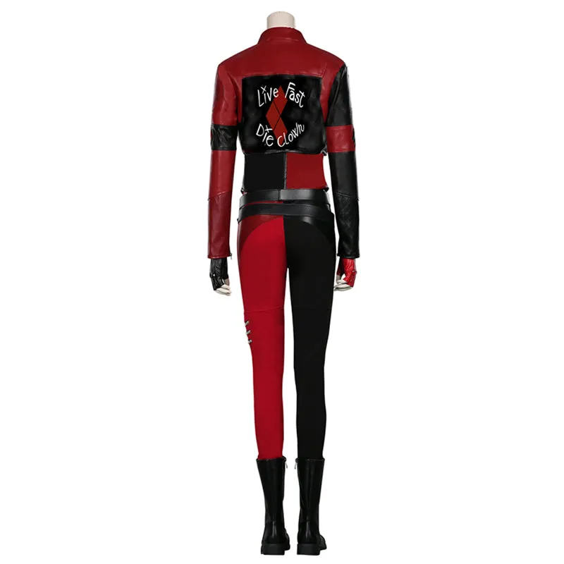 The Suicide Squad (2021) Halloween Carnival Suit Harley Quinn Cosplay Costume Vest Pants Outfits