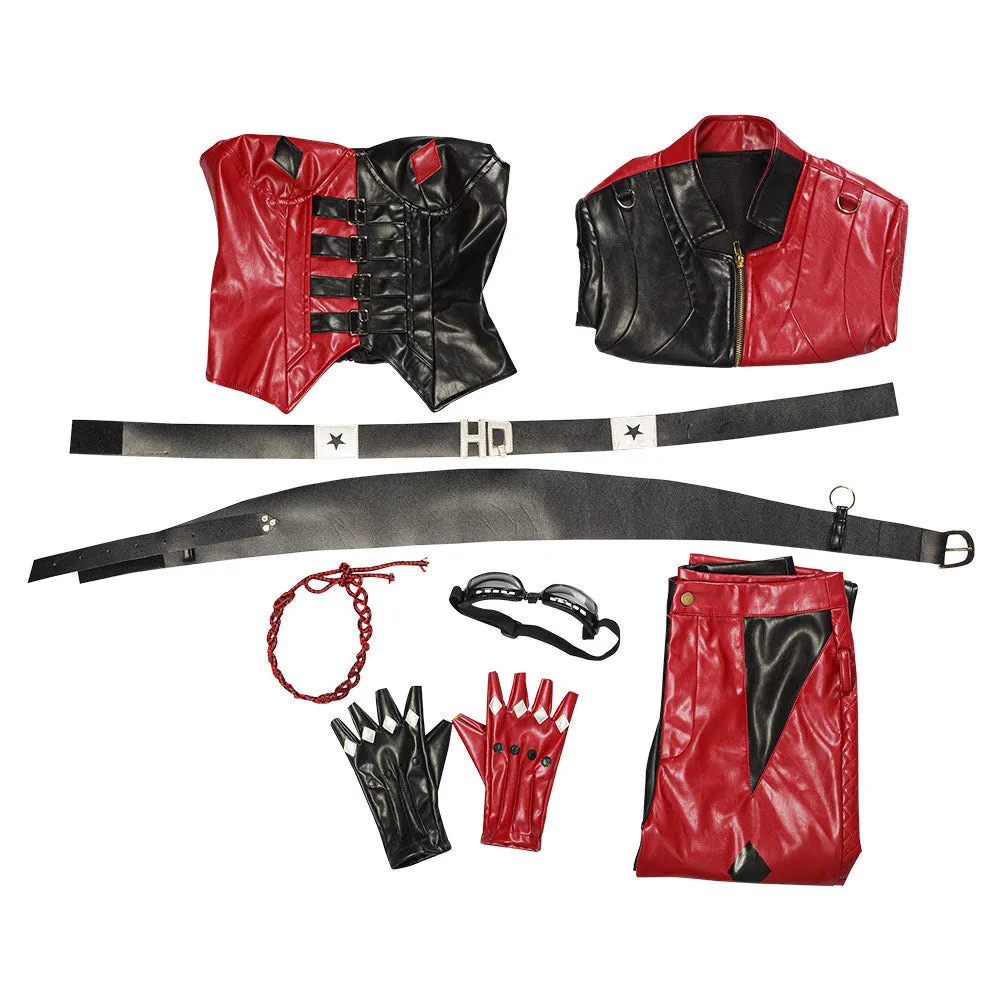 The Suicide Squad (2021) Halloween Carnival Suit Harley Quinn Cosplay Costume Vest Pants Outfits