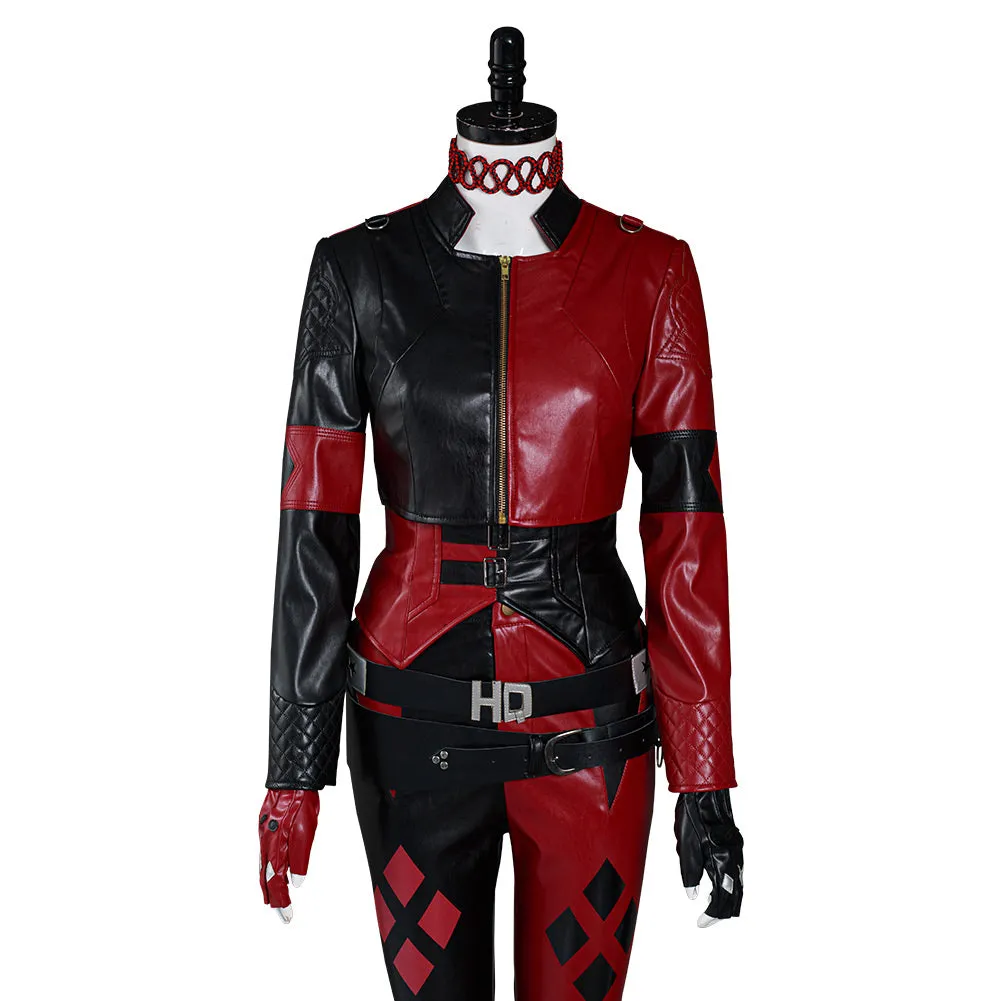 The Suicide Squad (2021) Halloween Carnival Suit Harley Quinn Cosplay Costume Vest Pants Outfits