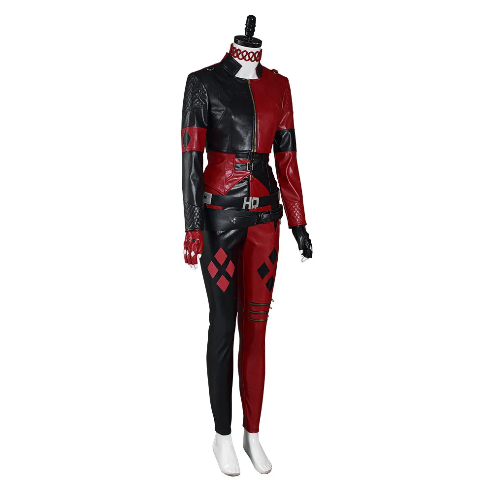 The Suicide Squad (2021) Halloween Carnival Suit Harley Quinn Cosplay Costume Vest Pants Outfits