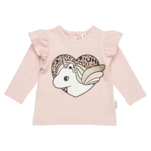 Unicorn Heart Frill Top
