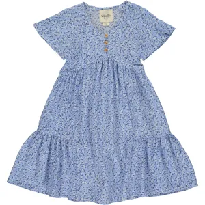 Vignette Blue Ditsy Floral Wanda Dress