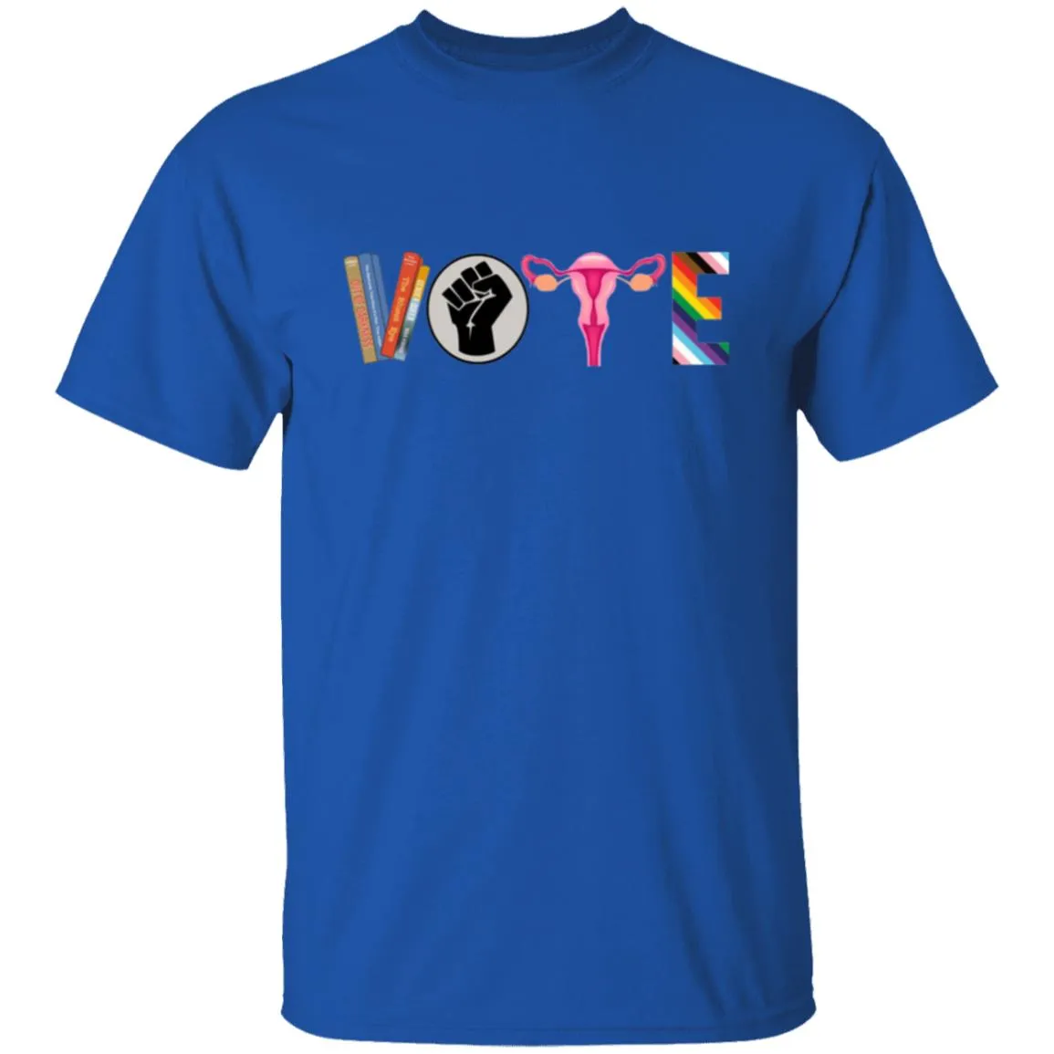 Vote 2 sided Design 5.3 oz. T-Shirt