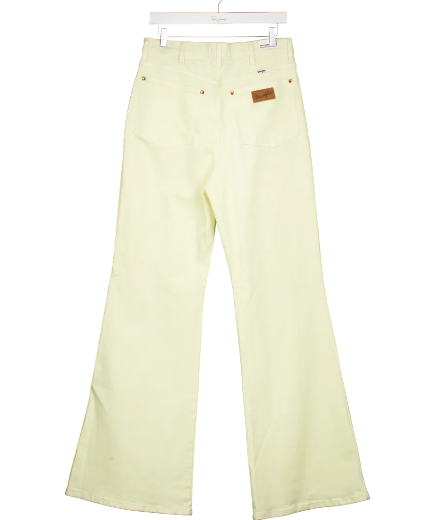 Wrangler Yellow Wanderer 622 High Rise Flare W32