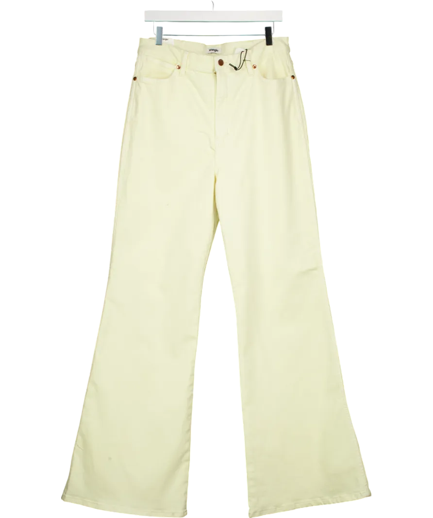 Wrangler Yellow Wanderer 622 High Rise Flare W32