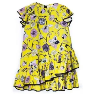 Yellow Floral Dress